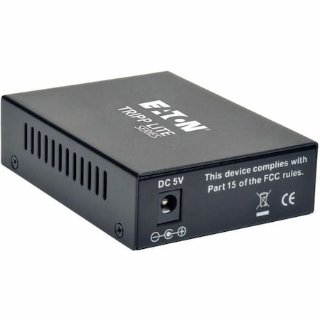 Eaton Eaton Media Converter, Ethernet to Multimode Fiber LC, 10/100/1000 Mbps N785-001-LC-MM