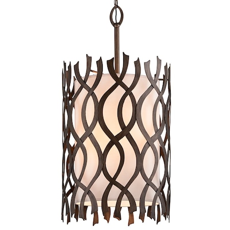Troy Lighting Mai Tai 8 Light Pendant 21.75 In. Cottage Bronze F6108
