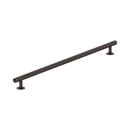 Amerock Radius 24 inch 610mm Center-to-Center Oil Rubbed Bronze Appliance Pull BP54052ORB