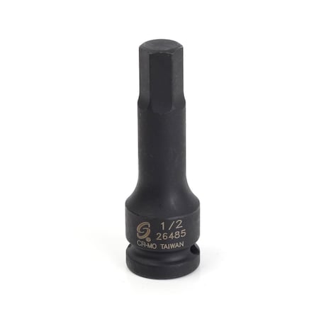 Sunex 1/2 in Drive 1/2 in Hex Impact Socket 26485