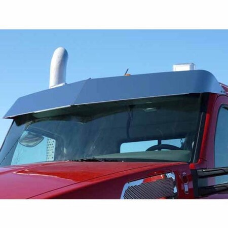 Replacement For Kenworth T680 Year 2015 11.5 In Stainless Steel Drop Visor