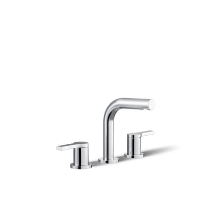 Kohler Elate Widespread bathroom sink faucet, 1.0 gpm 33592-4K-CP