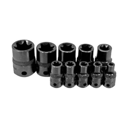K-Tool International Torx Socket, External, 3/8" Drive, E-16 KTI-22886
