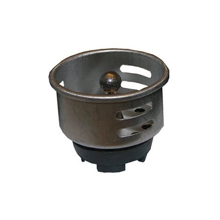 Larsen Supply Co 2-1/2"Chr Bask Strainer 03-1103