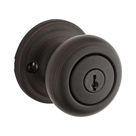 Kwikset Door Knob Lockset, 1 3/8-1 3/4" Thick 740H-11P-6AL-RCS