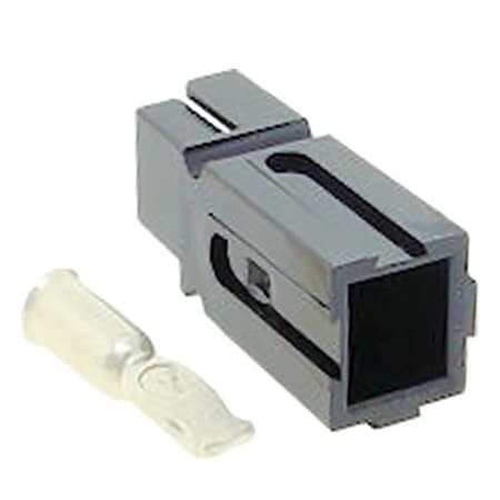 Anderson Power Products Connector, 600V, Black Housing 1300G4