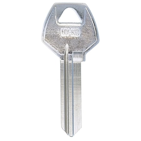 Hy-Ko Key Blank, Brass, Nickel-Plated, For: Corbin/Russwin CO108 Locks 11010CO108