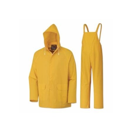 Pioneer 3-Piece Repel Rainwear, 0.35 mm, Yellow, 3X-Large 852-V3010460U-3XL