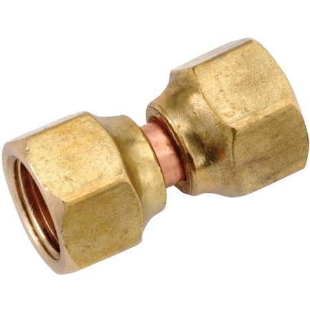 Anderson Metals 5/8'' Brass Flare Swivel Union 754070-10