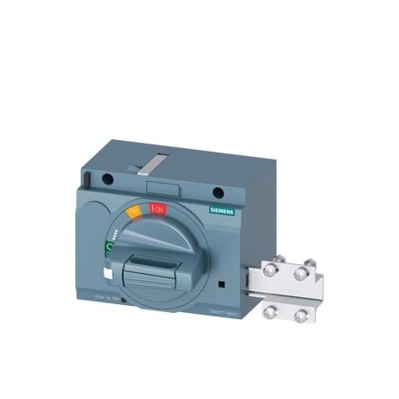 Siemens front mounted rotary operator standard with door interlock IEC IP30/40 3VA9277-0EK21
