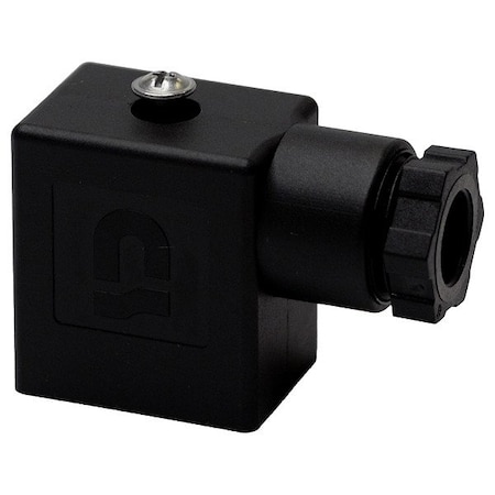 Numatics Solenoid Coil Connector, 2 Pin, Plug-In 230-364