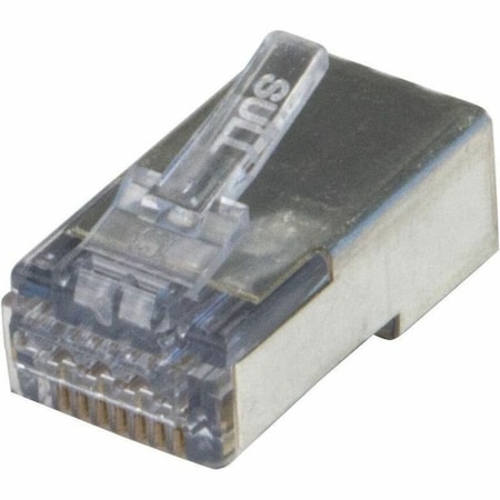Platinum Tools EZEX44 SHIELDED RJ45 INTERNAL GROUND CONNECTORS, 100/BAG. 105027