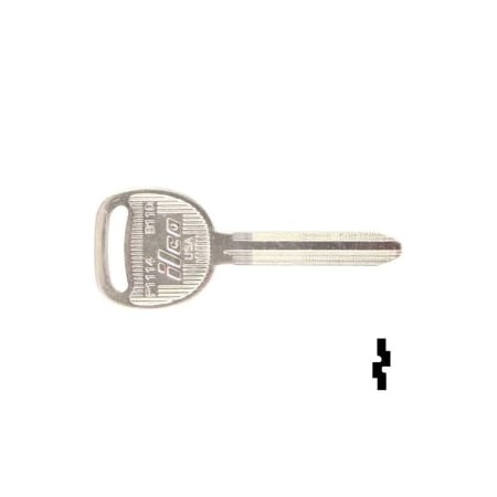 Ilco Unican GM Key Key B108 B110, 10PK P1114
