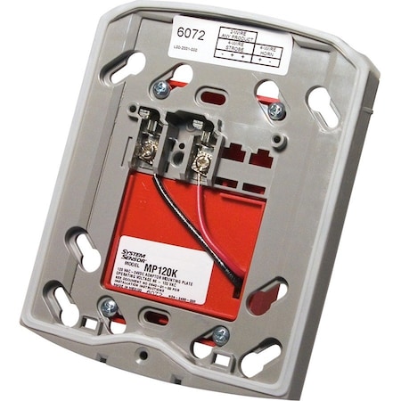 System Sensor 120 Vac Mounting Plate Adaptor MP120K