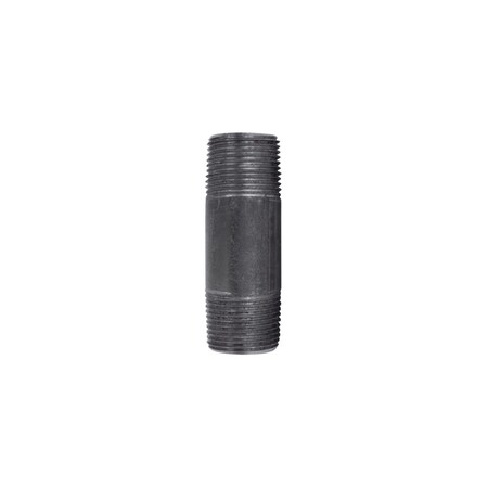 Ace Trading - Nipple STZ Industries 3/4 in. MIP each X 3/4 in. D MIP Black Steel 3 in. L Nipple 300UP34X3