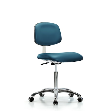 Blue Ridge Ergonomics Vinyl Clean Room Chair BR-CLR-VMBCH-CR-NF-CC-8801