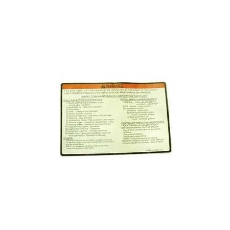 Toyota REPLACEMENT DECAL, SERVICE INDICATOR 57826-U1090-71