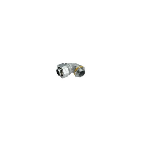 Crouse-Hinds Conduit Fitting Connector, 4 in, Liquid-Tight, Iron ...