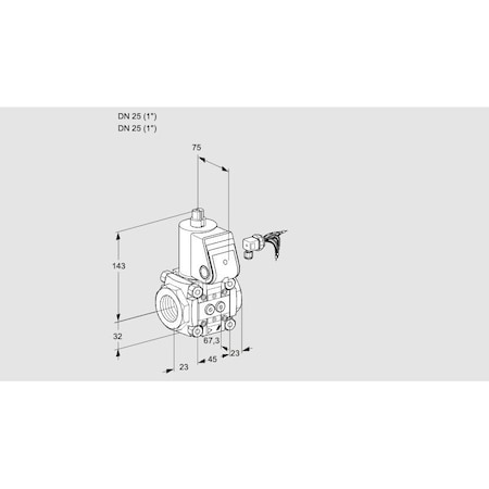 Honeywell Kromschroder VAS125R/NQ KS88025100