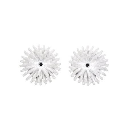 Oxo Replacement Dish Brush Heads Good Grips 3" W Plastic Handle White 1256500