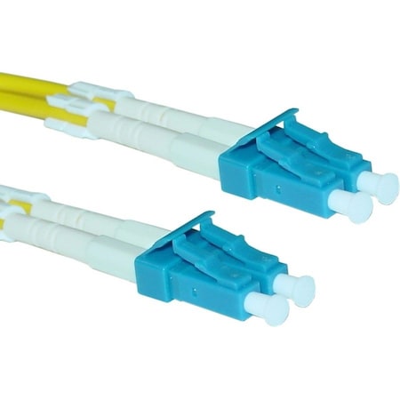 Cable Wholesale LC/UPC OS2 Duplex 2.0mm Fiber Optic Patch Cord, OFNR, Singlemode 9/125 LCLC-01208