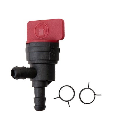 Sierra Prime Line Fuel Shut Off Valve 90 Degree W/Clamps 7-02341