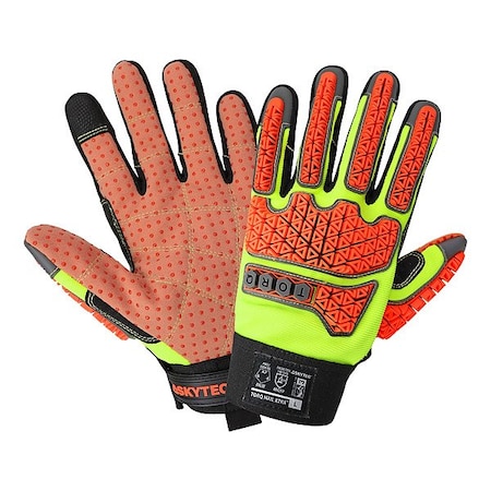 Globus Mechanics Gloves, Elastic Cuff, Unisex, PR SG9928-9(L)
