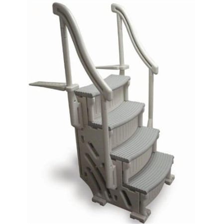 Confer Plastics 4-Step Base Stair Case Only Drop in With 2 Handrails CCX-AG
