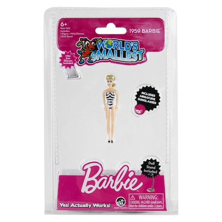 Worlds Smallest Barbie Classic Doll Multicolored 517