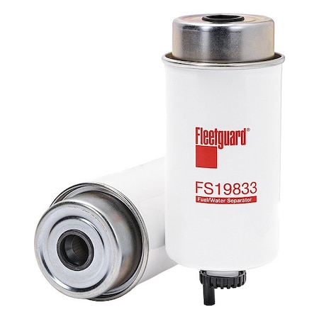 Fleetguard Fuel Filter, Cartridge FS19833