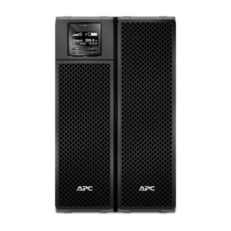 Apc Smart UPS, 8000VA, Online/Double Conversion, Out: 208V In: 208V AC SRT8KXLT