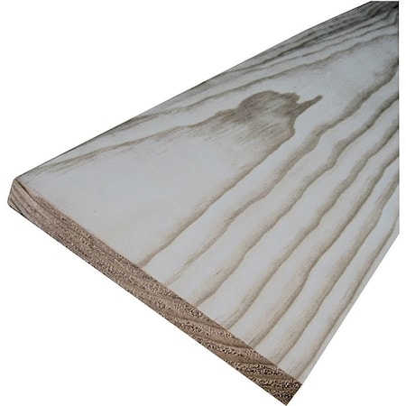 Alexandria Moulding Sanded Common Board, 4 ft L Nominal, 4 in W Nominal, 1 in Thick Nominal 0Q1X4-20048C