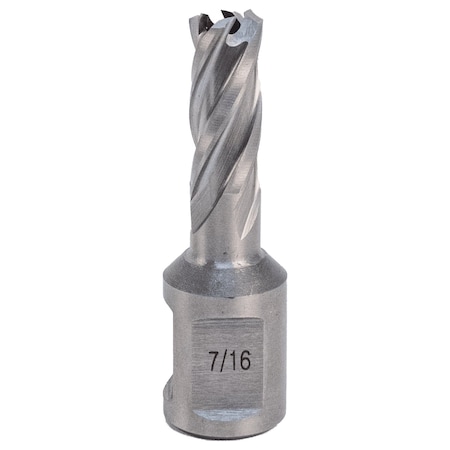 Pearl High Speed Steel Annular Cutters with Pilot Pin 7/16", 1" Cutting Depth AC716S