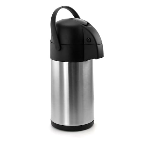 Megachef 3.17 Quart Stainless Steel Airpot, Hot Water Dispenser for Coffee and Tea MG-ASUF030