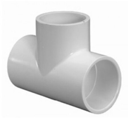 Charlotte Pipe And Foundry PVC 024000800HA 3/4 IN SLIP TEE SCH40 PVC S X S PVC 02400 0800HA