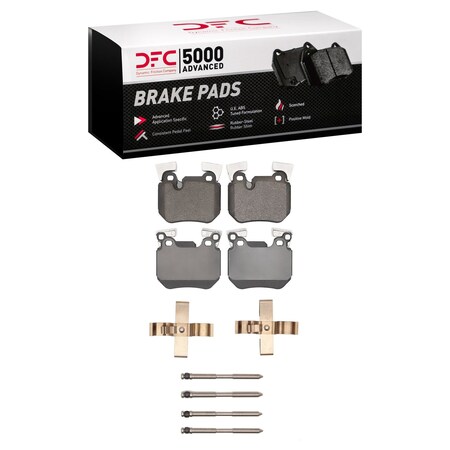 Dfc 5000 Advanced Disc Brake Pad Set,  1551-1372-01