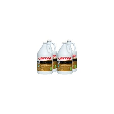 Betco Green Earth Daily Floor Cleaner, Concentrate, 128 fl oz (4 quart), pH Neutral, Fragrance-free, 4PK 5360400