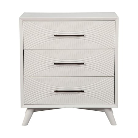 Alpine Furniture Tranquility Small Chest, White 1867-04