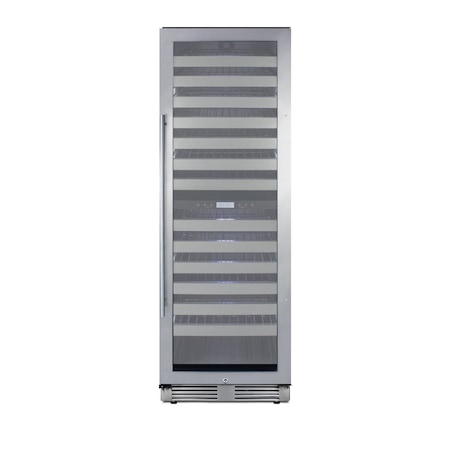 Summit 24" Wide Dual-Zone Wine Cellar SWCP2163