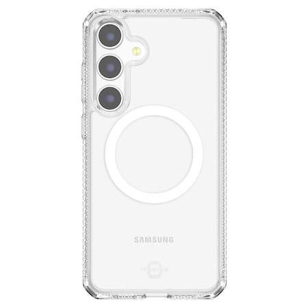 Itskins Hybrid_r Clear Magsafe Case For Samsung Galaxy S25 Plus, Transparent SGZP-HMACR-TRSP
