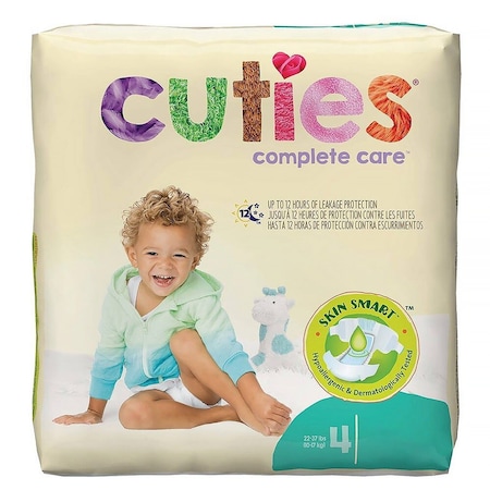 Cuties Complete Care Diapers, Size 4, 200PK CDB004