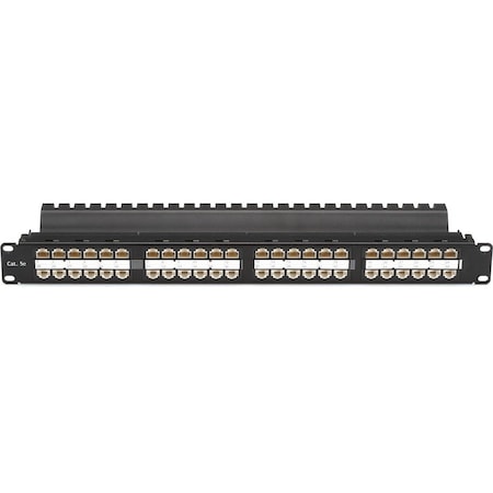 Black Box Spacegain Cat5E High-Density Feed-Throug, 48-Port, RJ45 JPM810A-HD