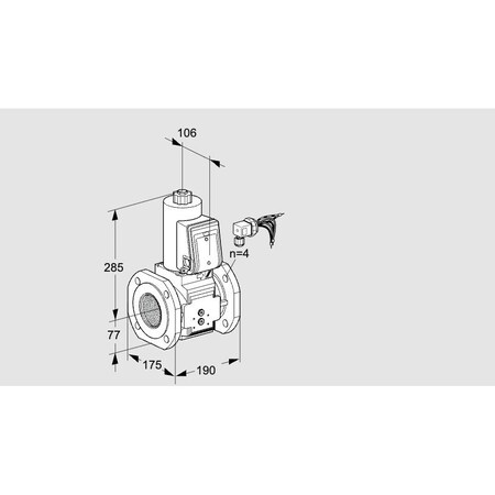 Honeywell Kromschroder VAS665F05NQB/PP/PP KS88203697