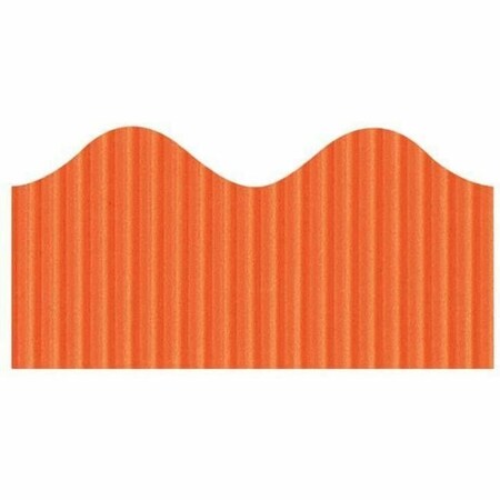 Pacon Corporation Pacon 37106 Bordette Decorative Border, 2 1/4" x 50' Roll, Orange 37106