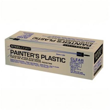 Hot House Designs 222672 10 x 25 ft. 4 Mil Steelcoat Clear Plastic Sheeting, 12PK HO3562266