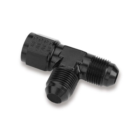 Earls AT926108ERL -8 AN Ano-Tuff Tee Female Swivel on Run Adapter Fitting EARAT926108ERL