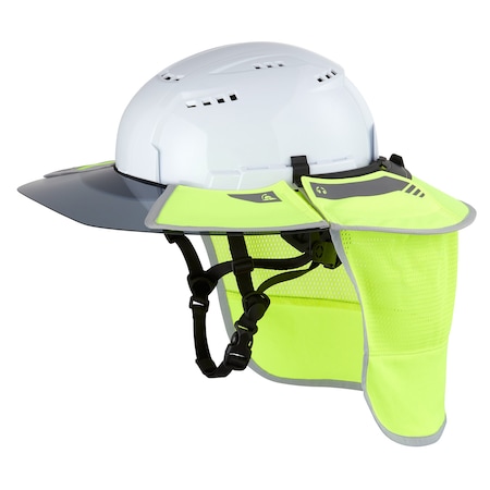 Milwaukee Tool BOLT Tinted Brim Sun Visor with Mesh High Visibility Sunshade 48-73-1072