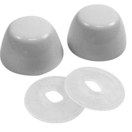 Danco CLOSET BOLT W/ROUND CAPS - WHITE 88972