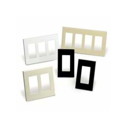 Leviton Toggle Switch 3 Gang Wallplate 80711-W