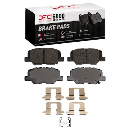 Dfc 5000 Advanced Disc Brake Pad Set,  1551-1679-01